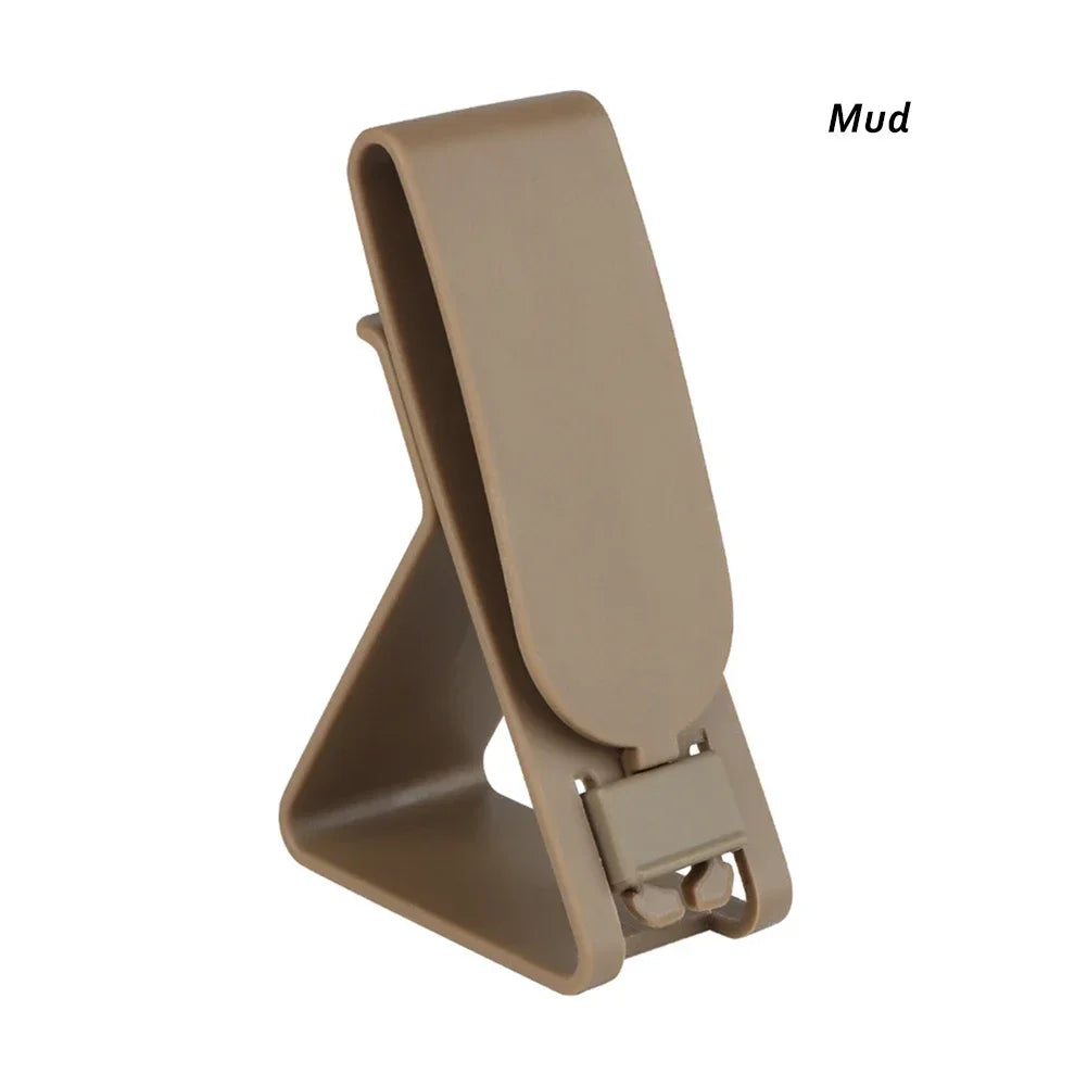 MOLLE Tactical Waist Hanging Buckle Multi-functional Wear Belt CS Tactical Headset Holder Waist Key Storage Tool Hanging Buckle