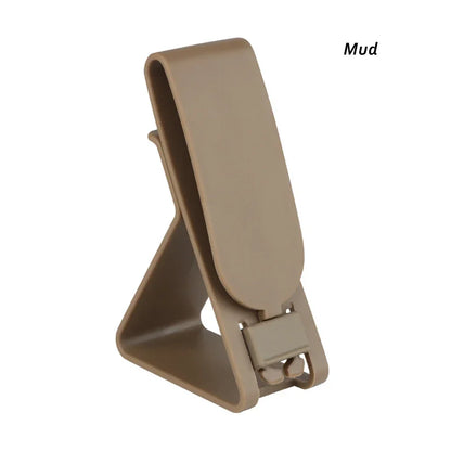 MOLLE Tactical Waist Hanging Buckle Multi-functional Wear Belt CS Tactical Headset Holder Waist Key Storage Tool Hanging Buckle