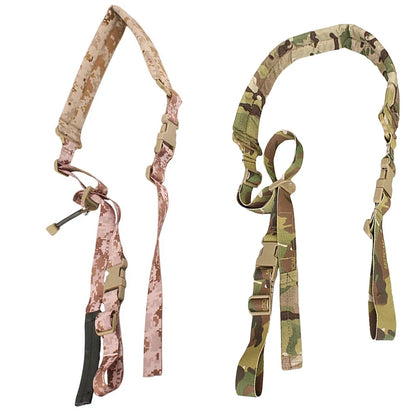 Emersongear Double Point Sling Quick Adjustable Padded Shoulder Strap Hunting Airsoft Belts Shooting Nylon EM8883