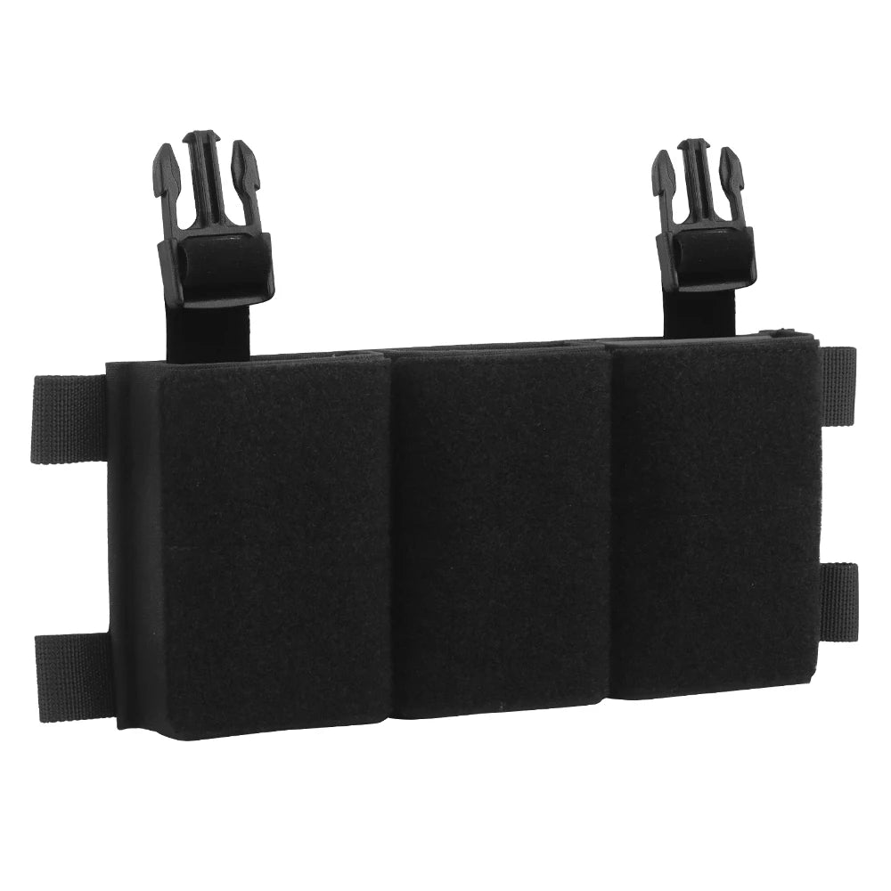 Tactical Triple 556/762 Magazine Pouch Dual Placard SR AR SCAR G3 AK M4 Mag Bag LV119 HSP Vest Plate Carrier Airsoft Accessories