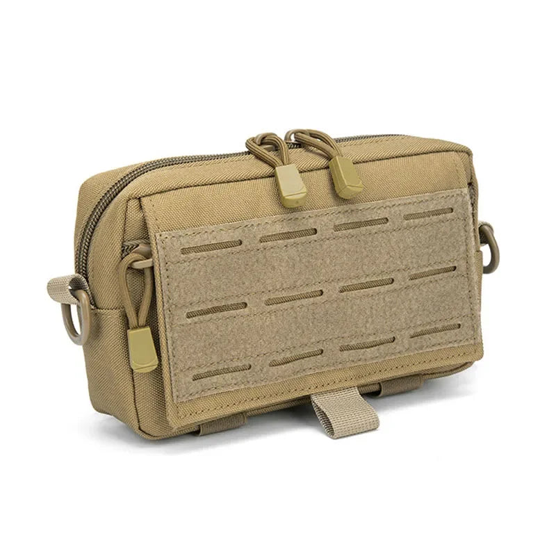Outdoor EDC Molle Tactical Pouch Molle Pack Compact Utility Pouches Waist Belt Bag Medical Bags Tools Pouch Hunting Accessories