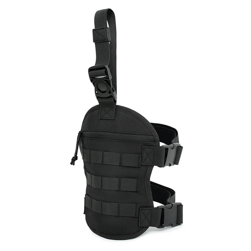 Tactical Drop Leg Platform Bag Adjustable MOLLE Thigh Rig Holster Pouch Outdoor Hunting Combat Leg Panel Utility Carry Pack