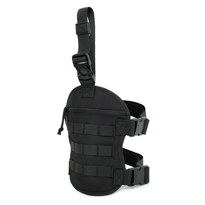 Tactical Drop Leg Platform Bag Adjustable MOLLE Thigh Rig Holster Pouch Outdoor Hunting Combat Leg Panel Utility Carry Pack