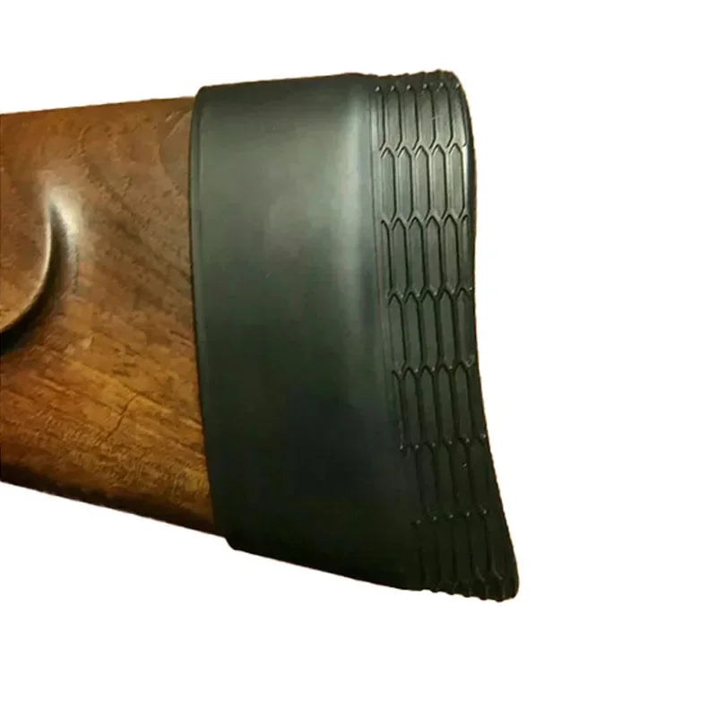 Rubber Slip-On Recoil Reducing Pad for Rifle and Shotgun Buttstock Pad Hunting Rifle Butt Shooting Anti-slip Cover Accessories