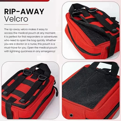 Tactical First Aid Bag Survival Pouch Outdoor Medical Box Large Size SOS Bag/PackageMedical Kit Bag Molle EMT Emergency
