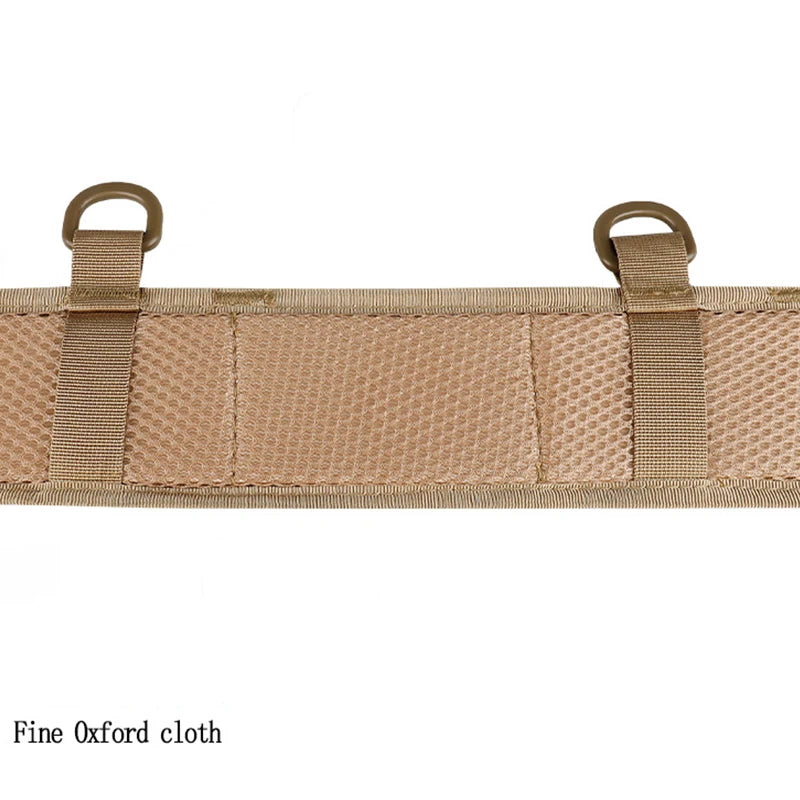 Outdoor Multifunctional Tactical Waistband Nylon Braided Belt Tactical Waistband Fishing Sling