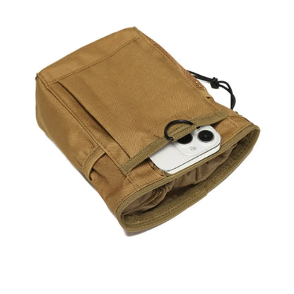Outdoor 3‑5L Camouflage Molle Dump Drop Pouch 600D Nylon Recycle Waist Pack Tactical Storage Accessories Utility Bag