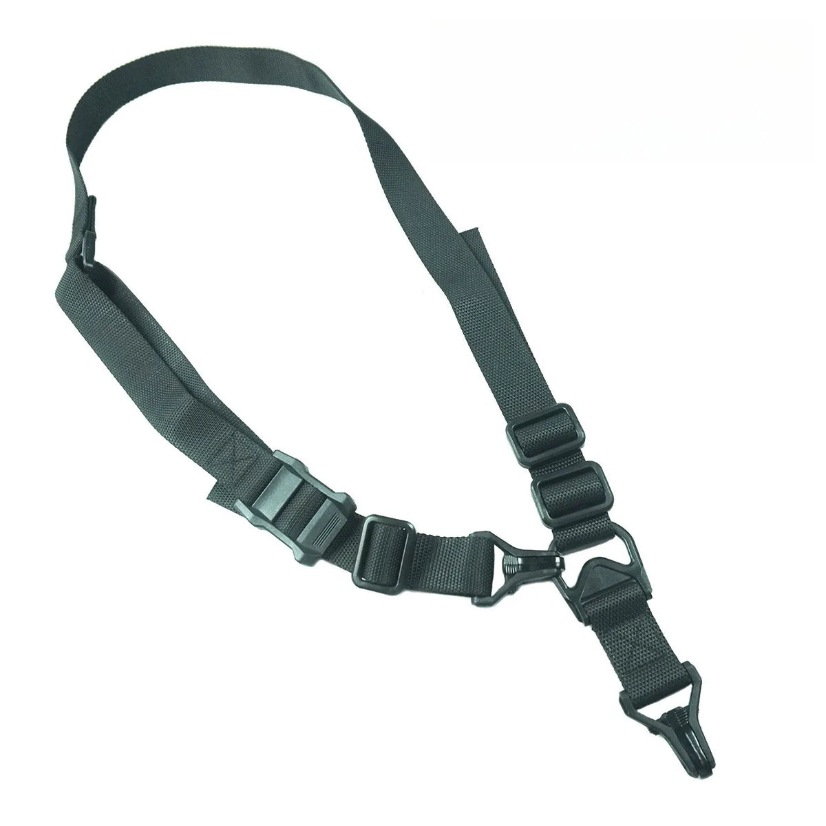 MS3 Tactical Multi Purpose Sling Single Double Point Adjustable Strap Outdoor CS Training Portable Carry Shoulder Belt