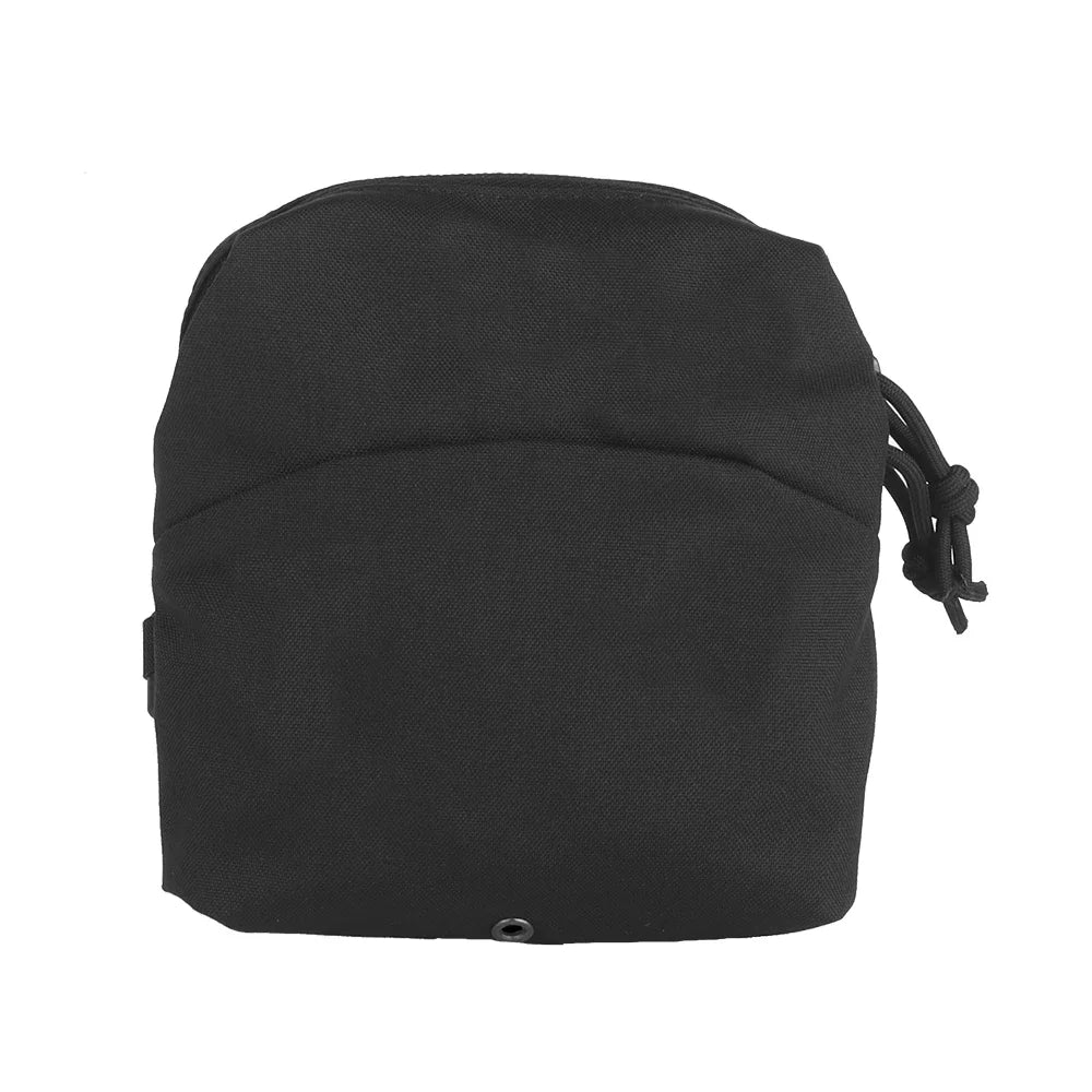 Tactical Gp Zipper Sundries Bag with Shrink Cord Waist Molle Belt Pouch NVG Accessory Multifunctional Universal Storage