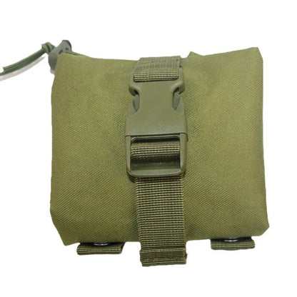 New Molle Folding Dump Drop Magazine Pouch Outdoor Camping Hunting Accessories EDC Foldable Recovery Mag Holster Waist Bag