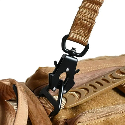 1PC Swivel Frog-Shaped Quick-Release Pet Lead Buckle – Outdoor Hiking Pet Accessories