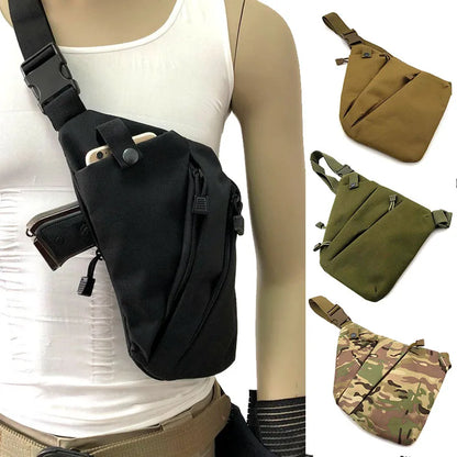 Multifunctional Concealed Storage Bag Anti-Theft Outdoor Travel Chest Bag Sports Lightweight Storage Bag