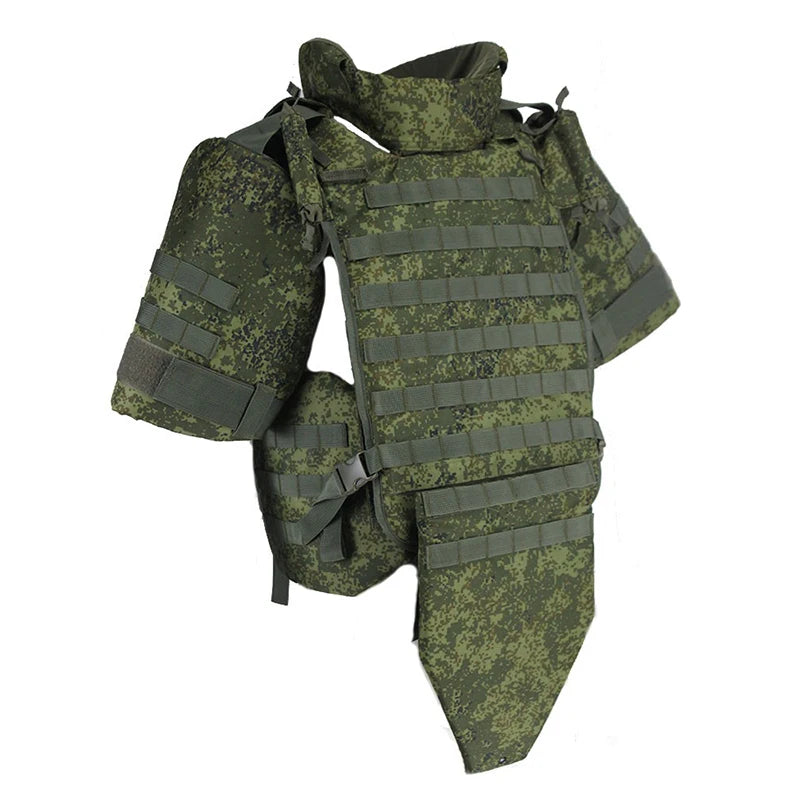 Russia 6B45 Tactical Undershirt Full Protection Wear-Resistant Breathable Vest 6B45 Jungle Digital Green Outdoor Men