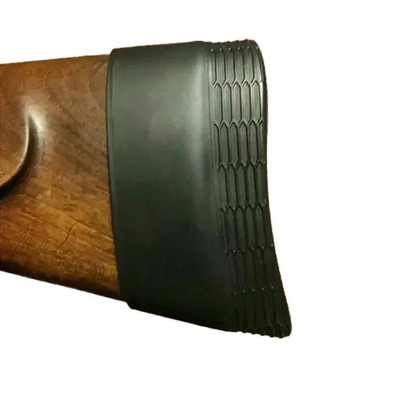 Rubber Slip-On Recoil Reducing Pad for Rifle and Shotgun Buttstock Pad Hunting Rifle Butt Shooting Anti-slip Cover Accessories