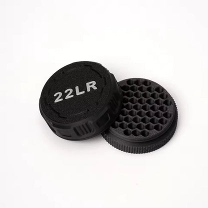 New 22LR Tactical Ammo Box, Pocket-sized, Holds 50 Rounds, with Secure Screw Cap, Durable, Suitable for Small Caliber Ammuniti