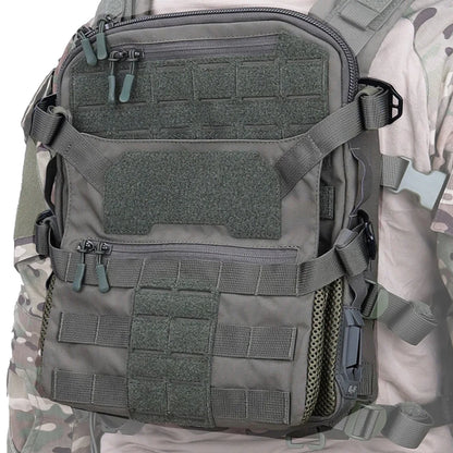 Tactical Micro Back Panel Hydration Helmet Bag Molle Backpack Hunting Plate Carrier Gear K Seriers for JPC CPC KZ AVS