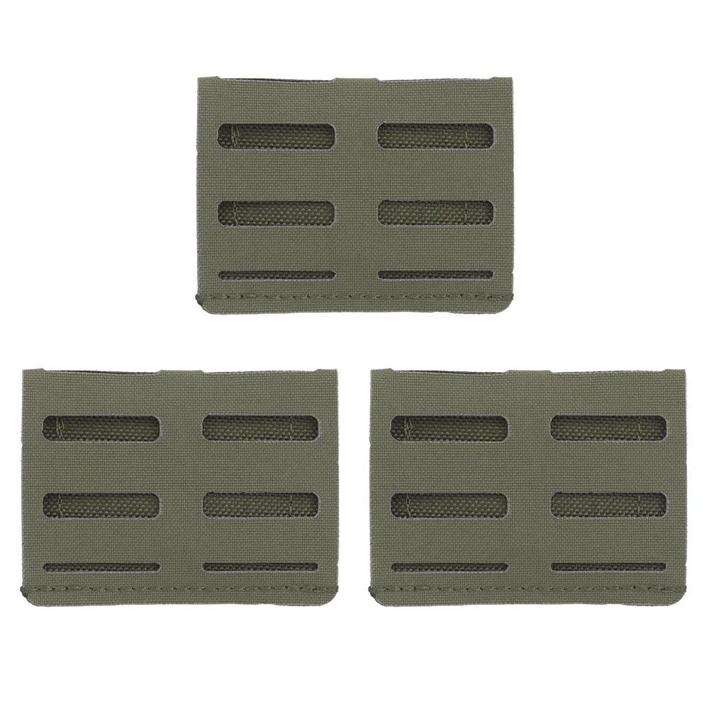 Lightweight combination belt molle matte attachment (3pcs) fits molle belt undershirt expansion
