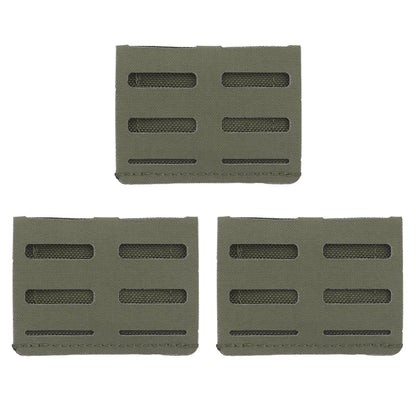 Lightweight combination belt molle matte attachment (3pcs) fits molle belt undershirt expansion