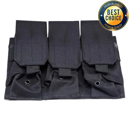 Tactical Molle 5.56mm Magazine Pouch for M4 AR15 CS Rifle Double Triple Mag CS Game Paintball Hunting Accessories Pack