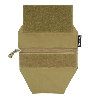 Tactical Abdominal Bag Vest Laser Cutting Molle Pouch Expansion Conversion Protect Bag Accessories