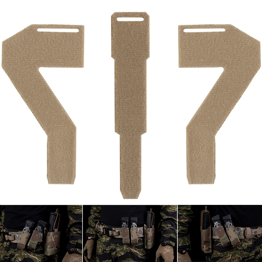 2PCS Hook and Loop Magic Fastener, Diagonal Tilt Magic Fastener Strap Compatible With Tactical Mag Bag Pistol Magazine Holster
