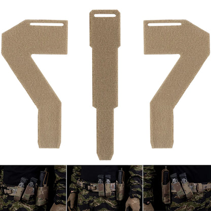 2PCS Hook and Loop Magic Fastener, Diagonal Tilt Magic Fastener Strap Compatible With Tactical Mag Bag Pistol Magazine Holster