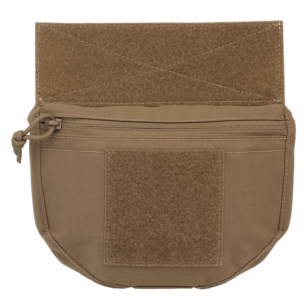 Tactical Chest Rig Drop Pouch FC JPC CPC LBT D3CR MK3 V5 Front Panel Airsoft Plate Carrier Vest Abdominal Storage Bag