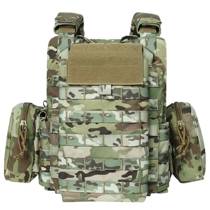 Tactical Vest Outdoor Hunting Plate Carrier Protective Adjustable Vest Airsoft Carrier Combat Equipment Outdoor Hunting Vest