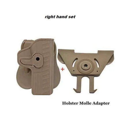 Tactical Left Right Hand Gun Holster IMI Defense G19 / 23 / 32 Tactical Combo Concealed Roto Waist Holster