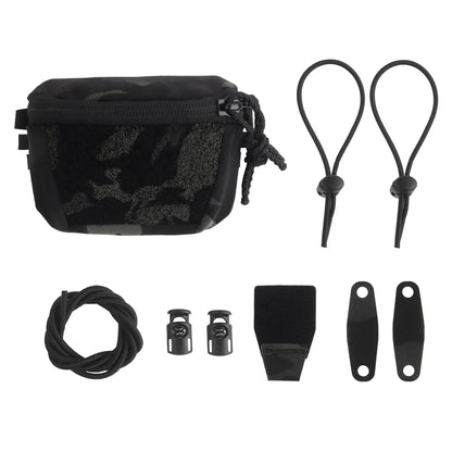 Tactical Helmet Rear Bag SC Style Brain Battery Pouch Hook&Loop NVG Battery Box Storage for Hunting Fast Helmet Gear Accessories