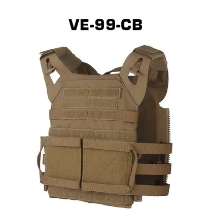 Sport Vest Men JPC2.0 Breathable Adjustable Quick Release Airsoft Vest Nylon Hunting Carrier for Outdoor Paintball Training