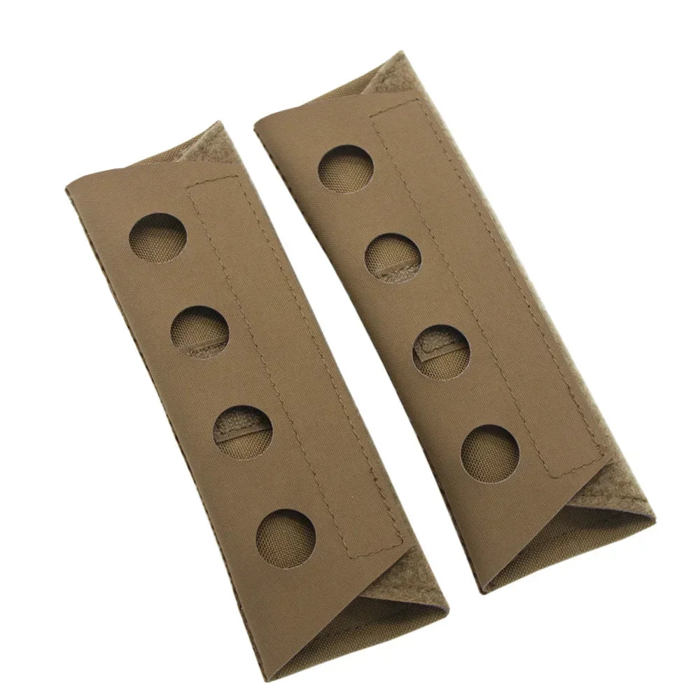 1 Pair Laser Cutting Tactical Vest Composite Shoulder Pads Airsoft FCSK FCPC LV119 Vest Plate Carrier Shoulder Pad