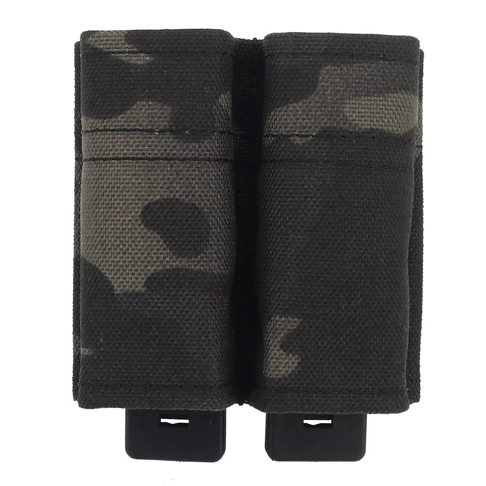 Ophidian MOLLE Mag Pouch FAST 9MM Single/Double Mag Bag Hunting CS Games Air soft Holder With Nylon Support Clip