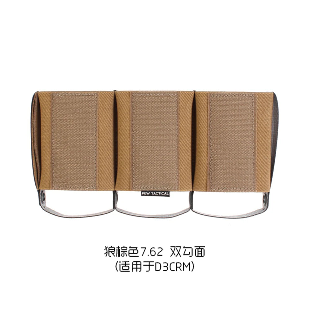 TACTICAL Chest Triple Tool Divider Pouch 5.56/545/7.62 Mag Insert Pouch for MK5 D3CRM DOPE MI27-30