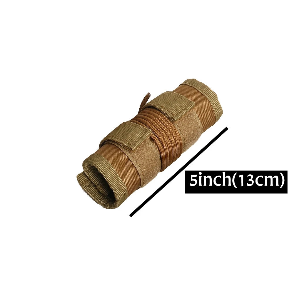 4/5/6/7/9inch Tactical Suppressor Protective Cases For Hunting Shooting Gun Protection nylon Suppressor Cover