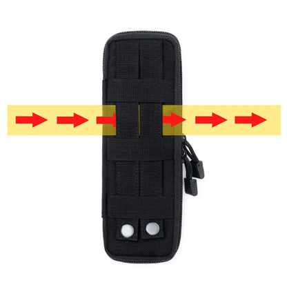 Tactical Molle Knives Pouch EDC Knife Holder Bag Pocket Nylon Outdoor Hunting Camping Flashlight Holster Small Waist Bag