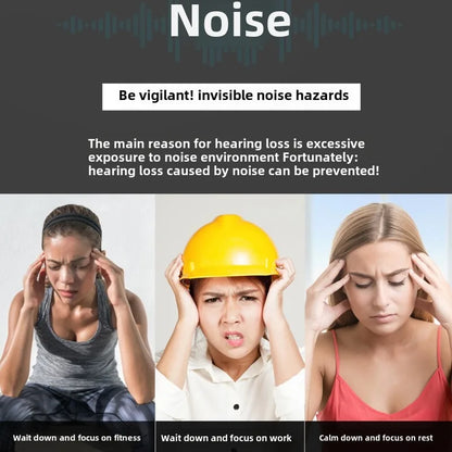 Hearing Protection Noise Canceling Ear Muffs Adult Headphones Suitable for Lawn Mowing DIY Construction Carpentry Shooting