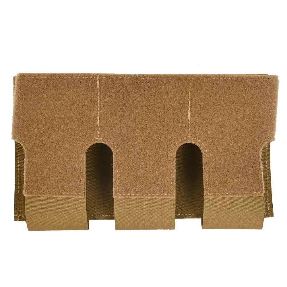 Tactical Triple 556 Magazine Pouch Airsoft Pistol Mag Pouch Kangaroo Insert 5.56 AR Magazines Hunting Bag Plate Carrier