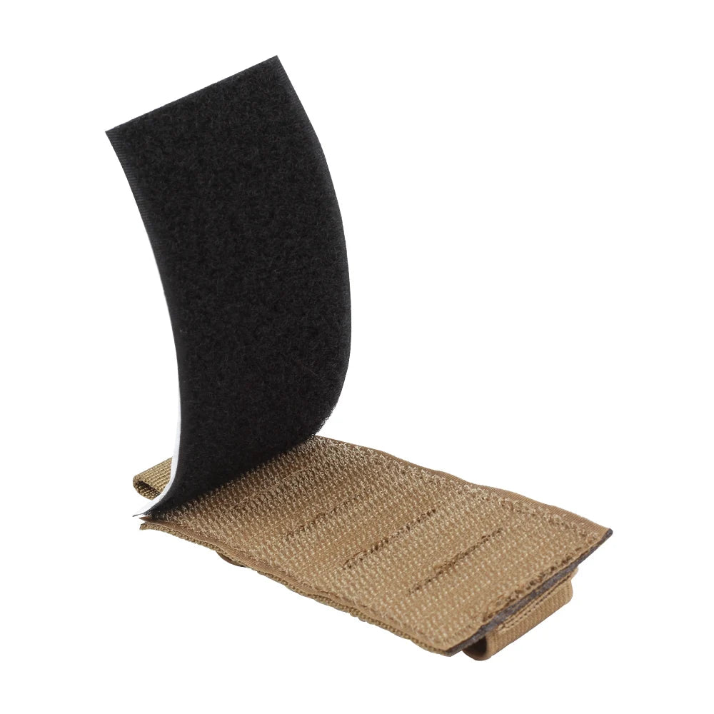 5 Rounds Shotgun Buttstock Ammo Pouch Shell Holder Bullet with Magic Tape  Back Cartridge Carrier Hunting Gun Accessory