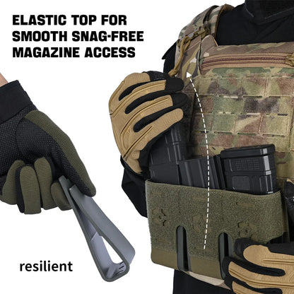 EverwildGear MAG Insert With Hook Magazine Pouch Nylon Velco Kydex M4 5.56 Paintball Hunting Shooting Equipment