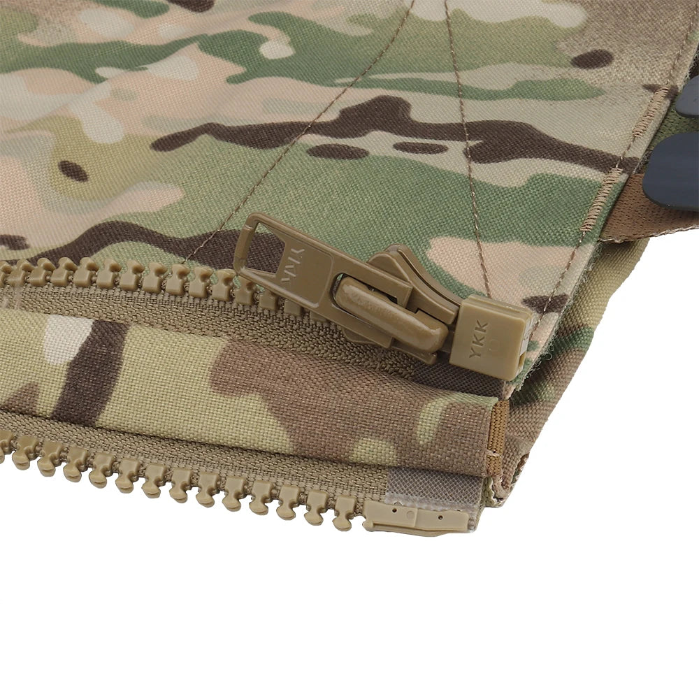 V5 FCPC Tactical Vest Backplate Supplement Sub-package Water Bag Double Zipper Militar Map Bag Hunting Airsoft Vest Accessories