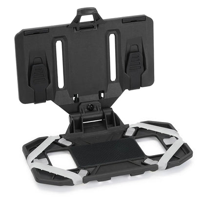 Tactical Molle Mobile Phone Carrier Quick Access Folding Holder for 4.7"-6.7" Phones Hunting Vest Chest Bracket Airsoft Otdoor
