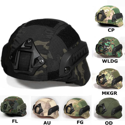 Tactical MICH2000 Helmet Cover Hunting Gear Helmet Accessories Camouflage Cloth Helmet Cover for MICH Helmet