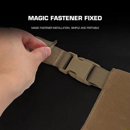 Tactical Marking Light Dispenser with Training Light Belt Pouch Hanger, Airsoft Fluorescent Glow Sticks with Fixed Sleeve