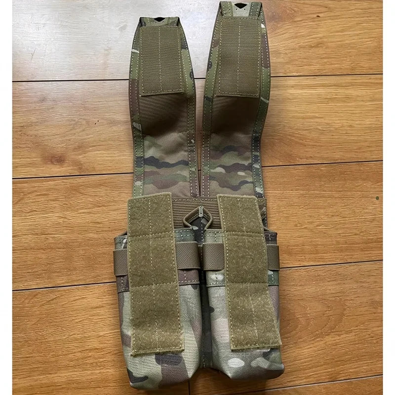 Tactical Single Double And Triple Waist Cover Magazine 5.56 M4 Magazine Flip-Top Ba