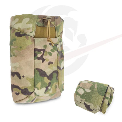 Foldable Release Dump Pouch Magazine Quick-Release Recycling Bag