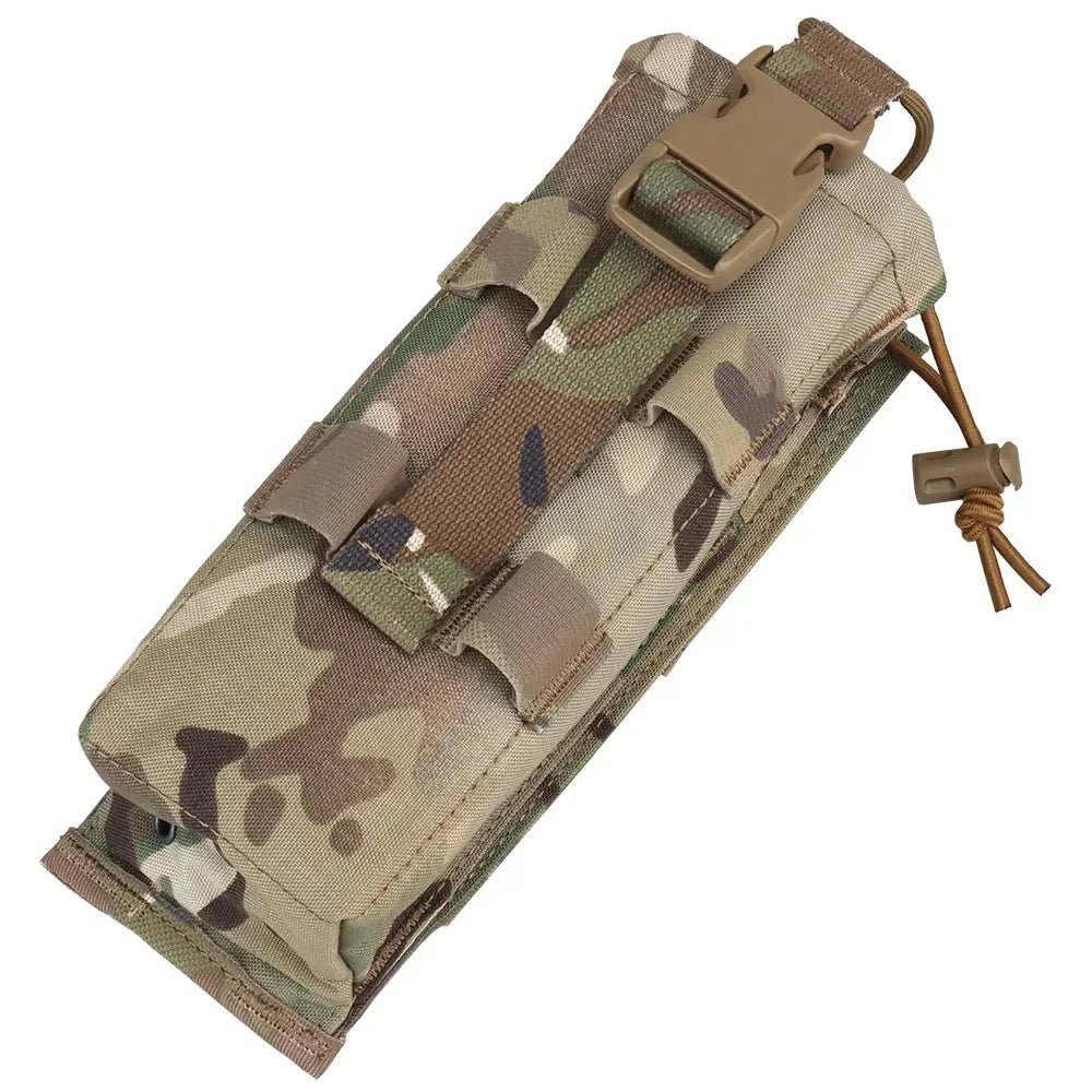 PRC 152 Drop-down Radio Pouch MBITR Walkie-Talkie Bag Outdoor Tool MOLLE Belt Pouches for Hunting Vest Plate Carrier