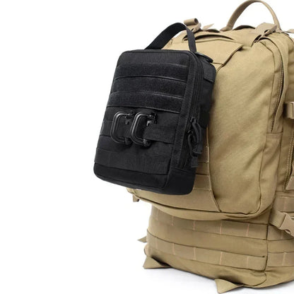 Tactical Backpack Molle Tool Bag Utility Accessories Storage Handbag Outdoor Camping Hunting Survival Kit Medical Pouch