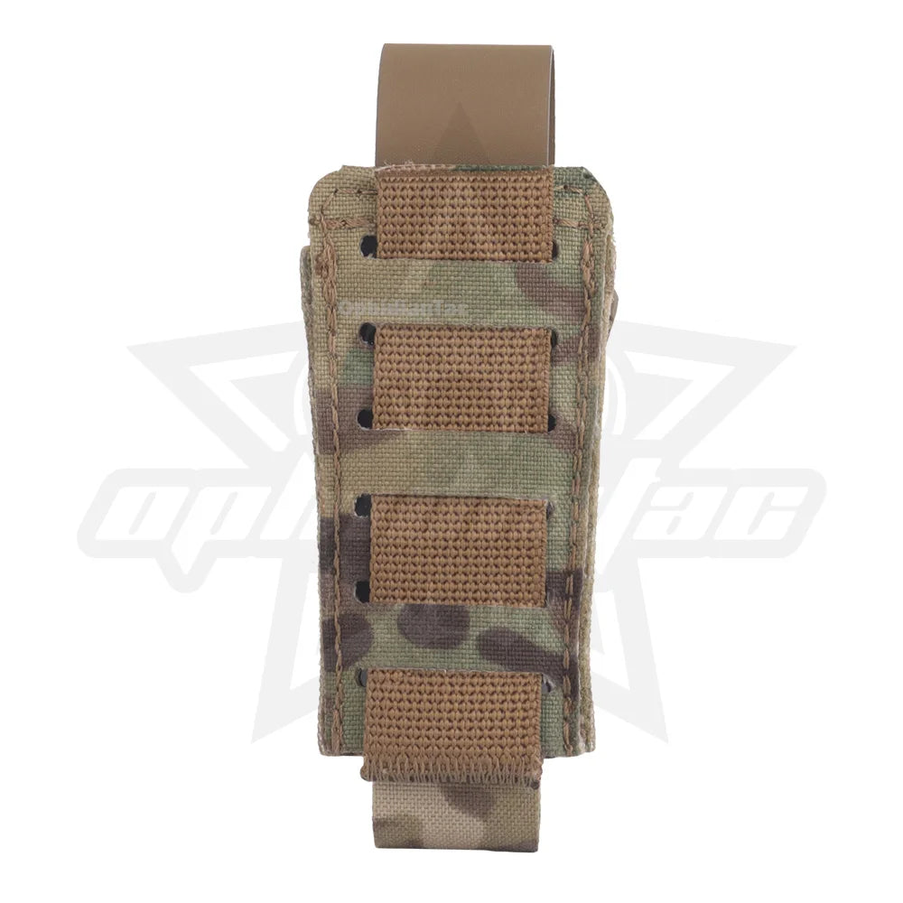 9MM Airsoft Magazine Pouch Pistol Magazine Pouch with Protective Cover Quick Release Belt Gear for AR15