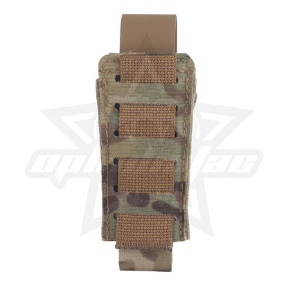 9MM Airsoft Magazine Pouch Pistol Magazine Pouch with Protective Cover Quick Release Belt Gear for AR15